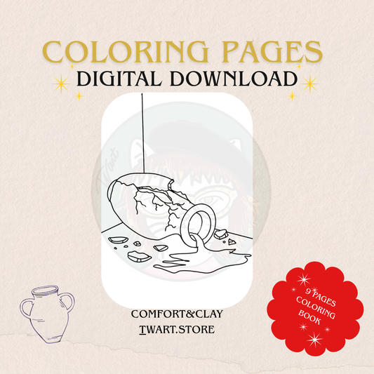 My Alabaster Jar Digital Coloring Pages & Mini Booklet
