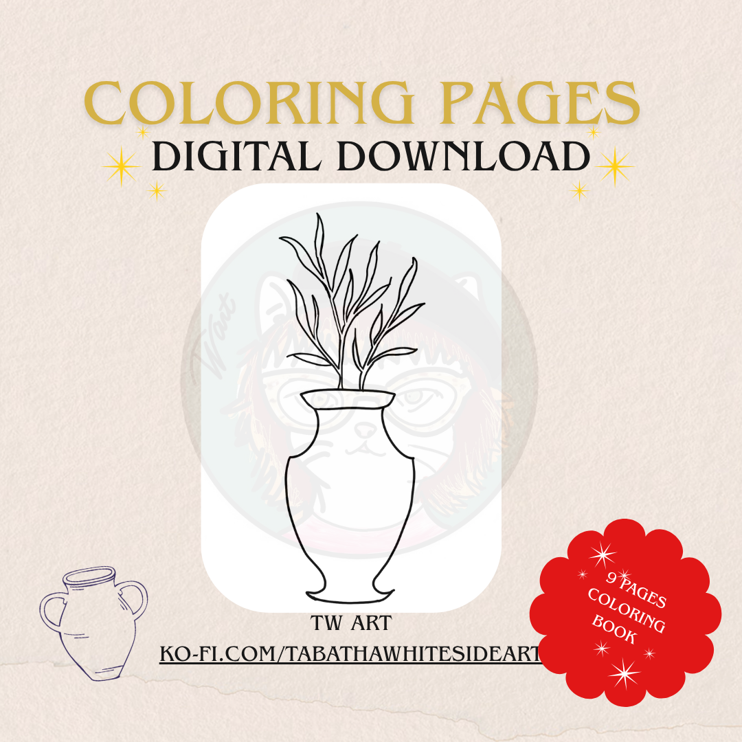 My Alabaster Jar Digital Coloring Pages & Mini Booklet
