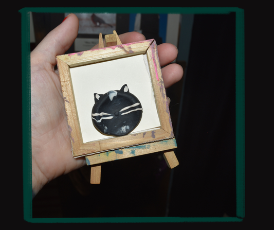 Abigail the Cat Comfort Stone